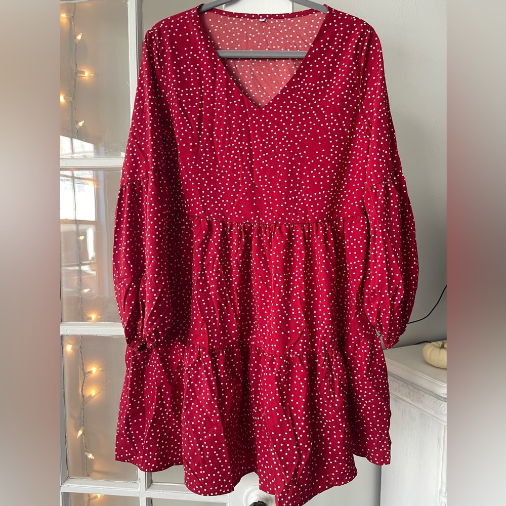Red Polka Dot Dress